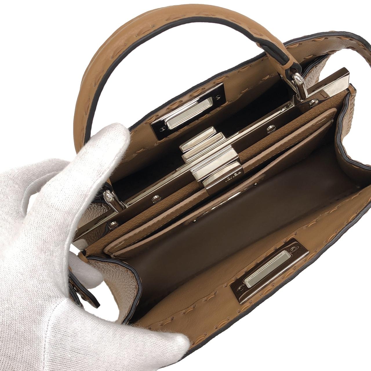 フェンディ SELLERIA ピーカブー アイ シー ユー スモール 8BN327 ARBB バッグ