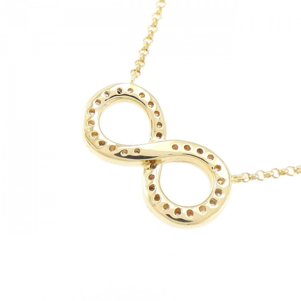 K18YG ダイヤモンド ネックレス 0.16CT