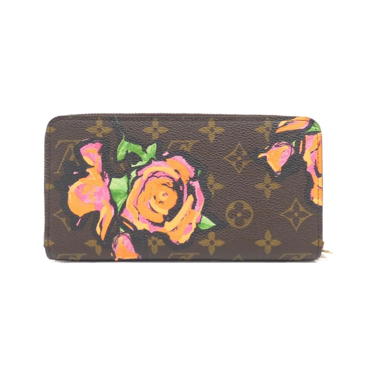 LOUIS VUITTON Monogram Rose (Steven Sprough Zippy Wallet M93759 Wallet