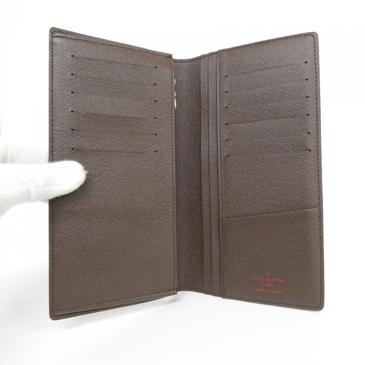 ルイヴィトン ダミエ ポルトフォイユ ブラザ N60017 財布
