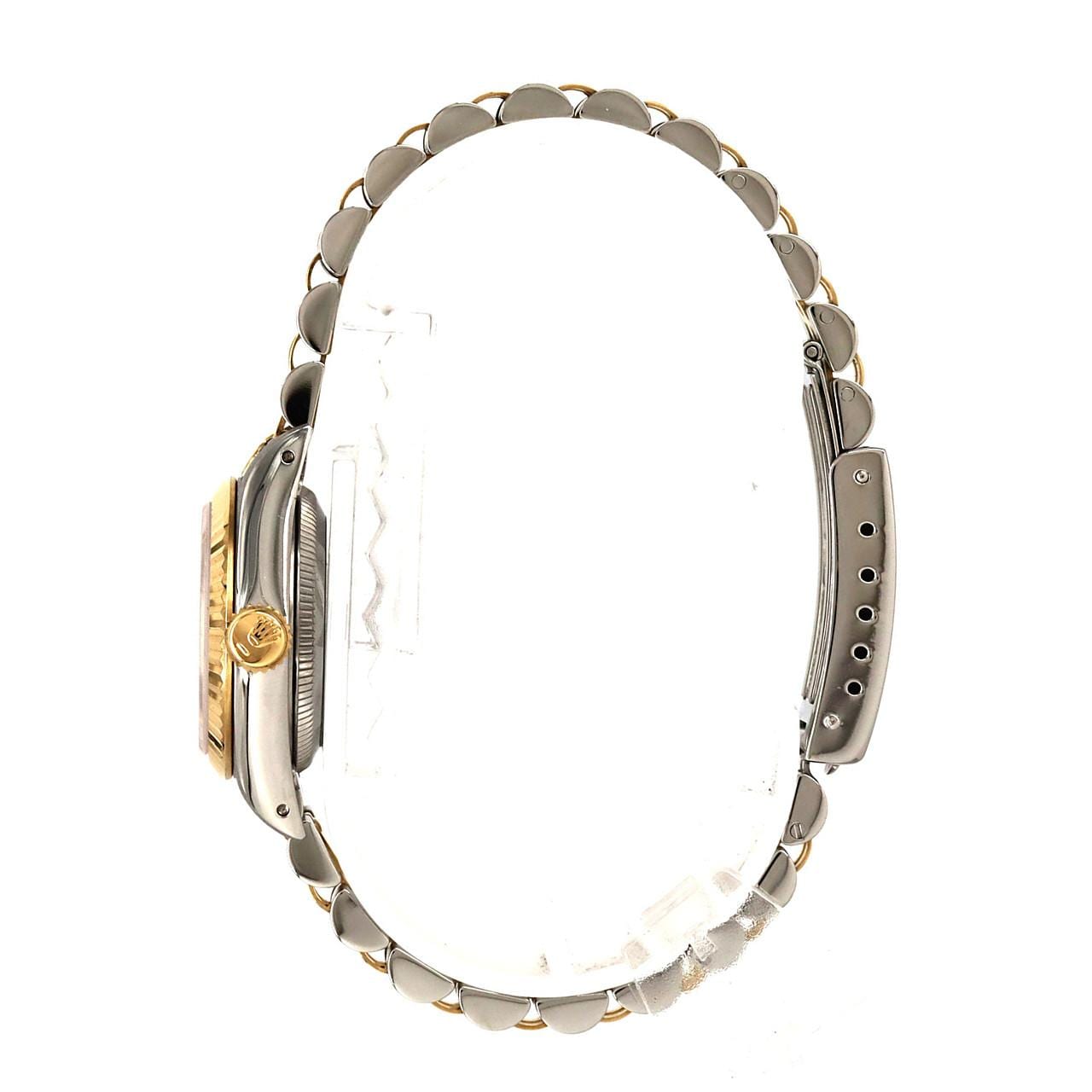 ロレックス オイスターパーペチュアル 67193 SSxYG 自動巻 X番