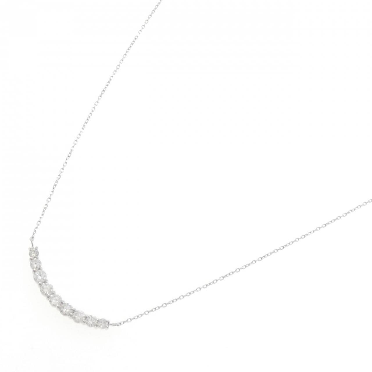 PT900/PT850 ダイヤモンド ネックレス 0.33CT