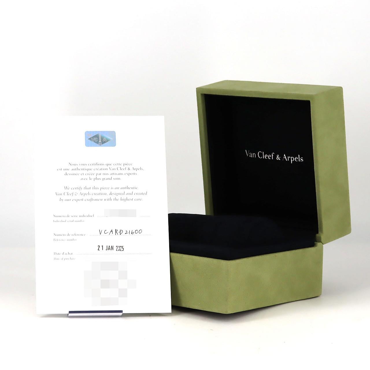 ヴァンクリーフ&アーペル アルハンブラ WG 336574/VCARD21600 WG クォーツ