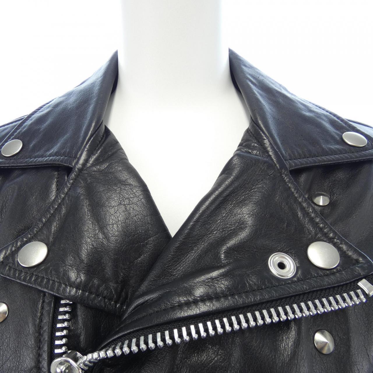 ジュンヤワタナベ JUNYA WATANABE レザーライダースジャケット