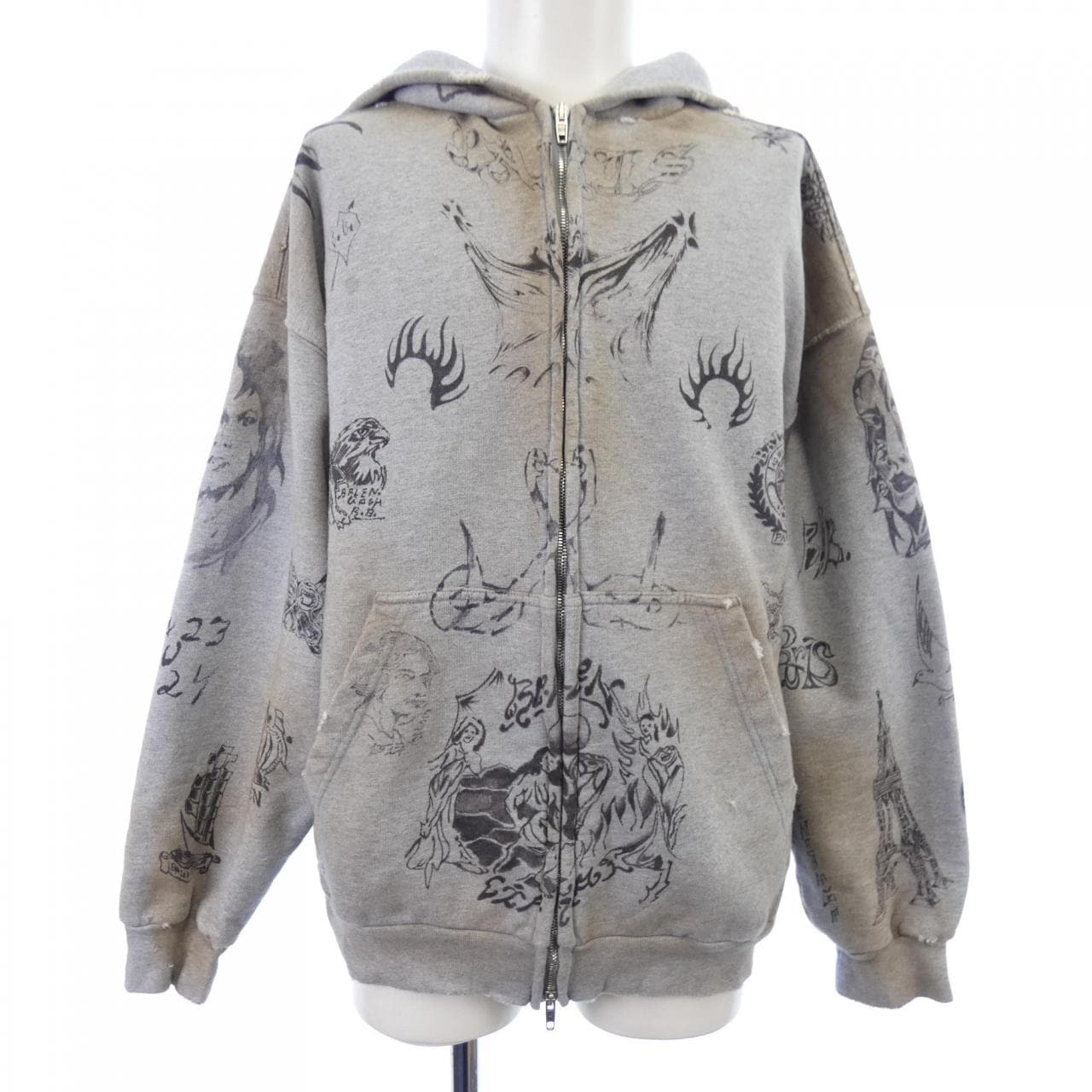 バレンシアガ BALENCIAGA 770939 TQVK1 パーカー