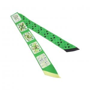 HERMES JEU DE CARTES Twilly 063169S Scarf