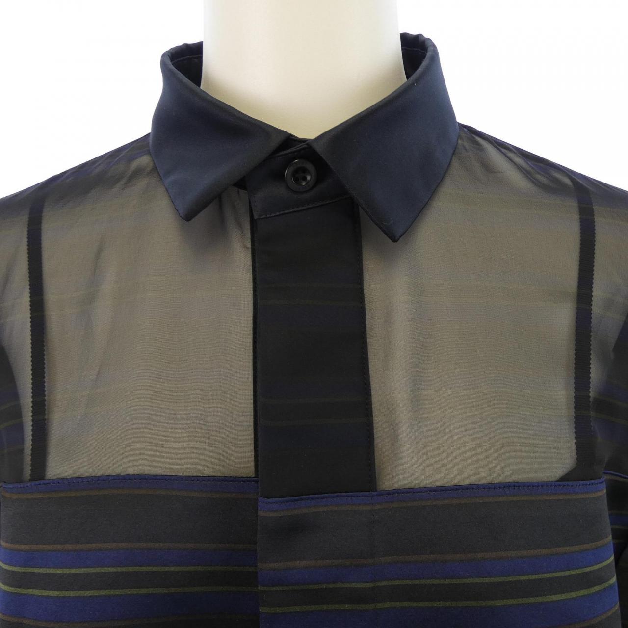 サカイ SACAI HORIZONTAL STRIPE DRESS 26-08371 ワンピース