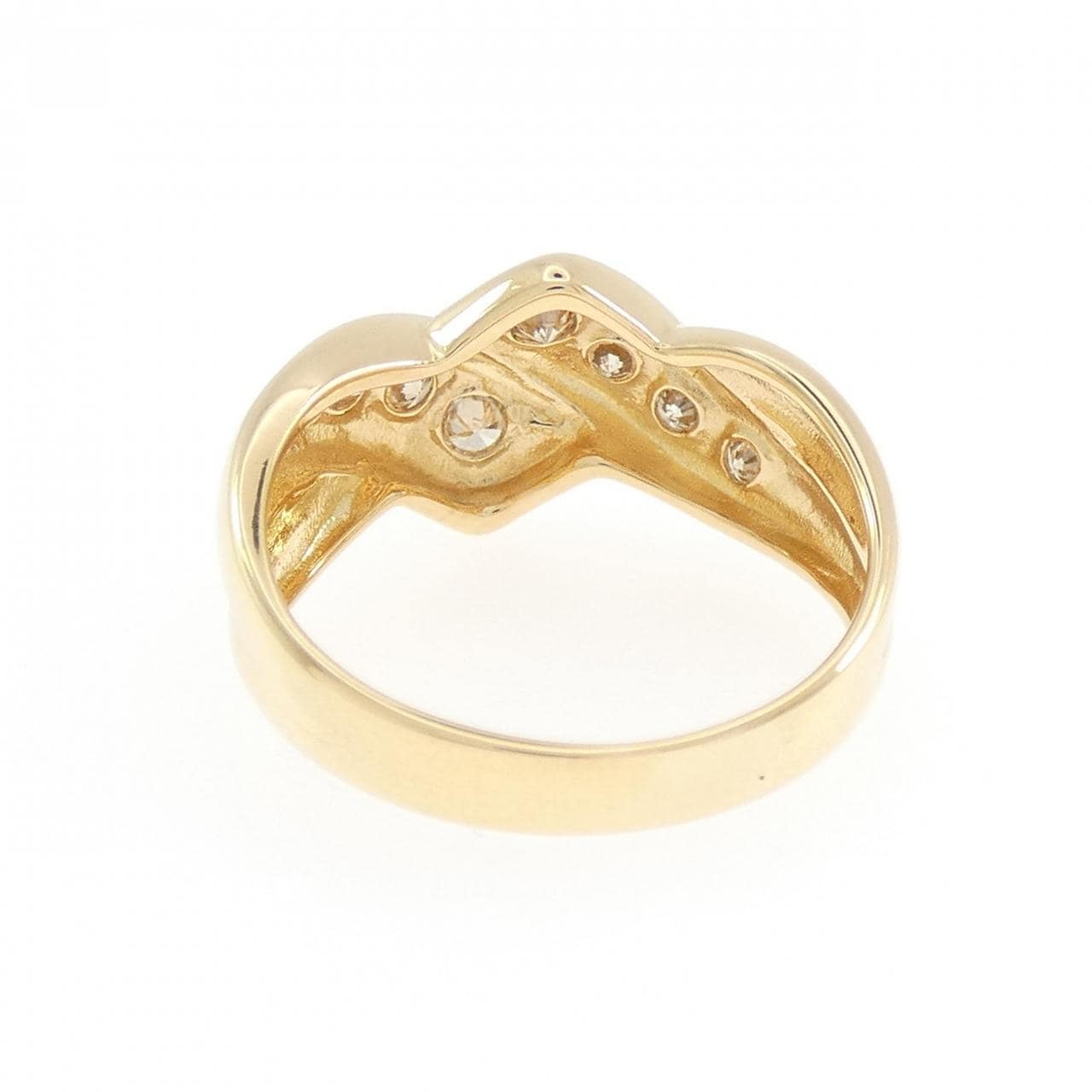 K18YG ダイヤモンド リング 0.30CT