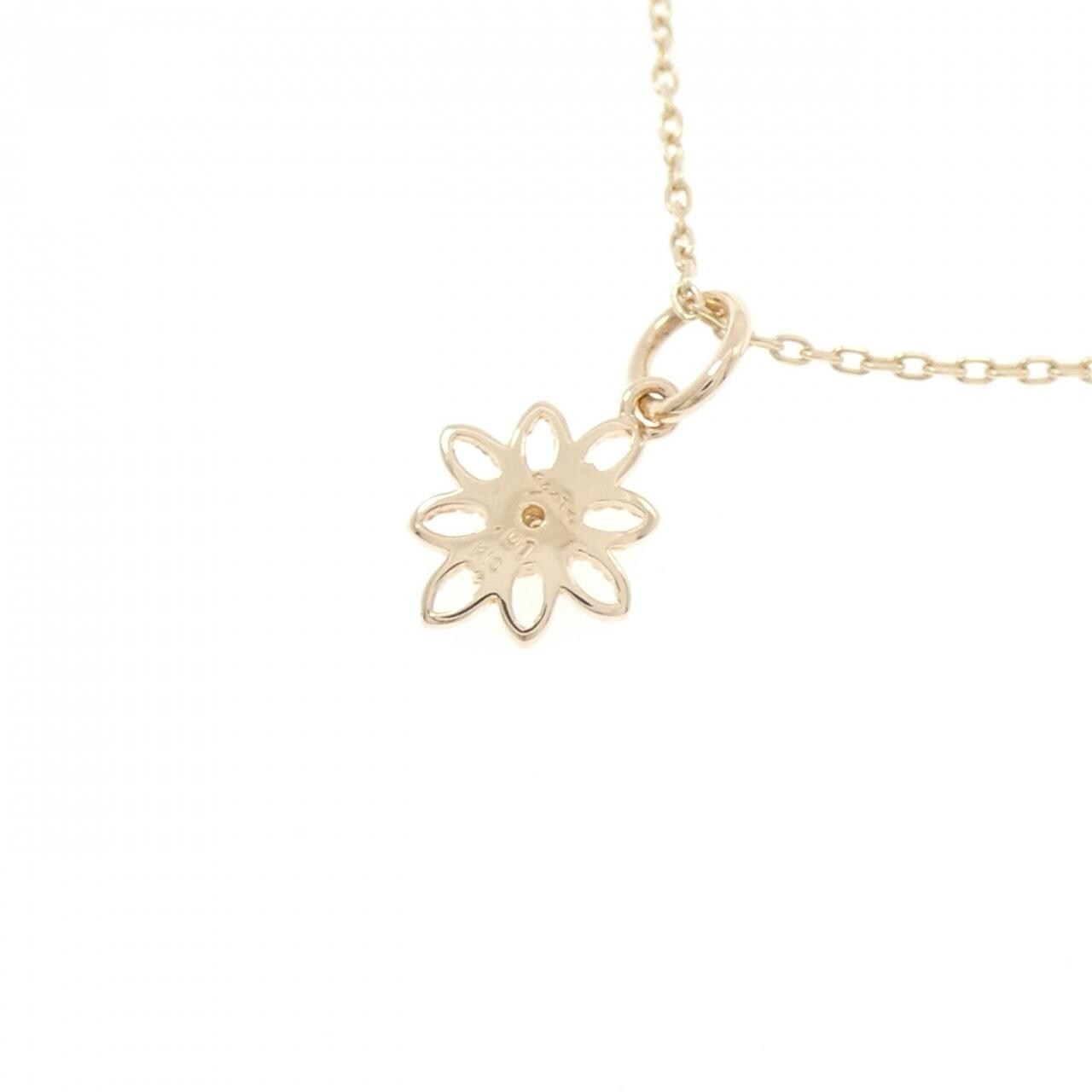 アガット ダイヤモンド ネックレス 0.01CT