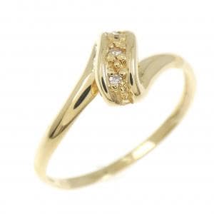 K18YG ダイヤモンド リング