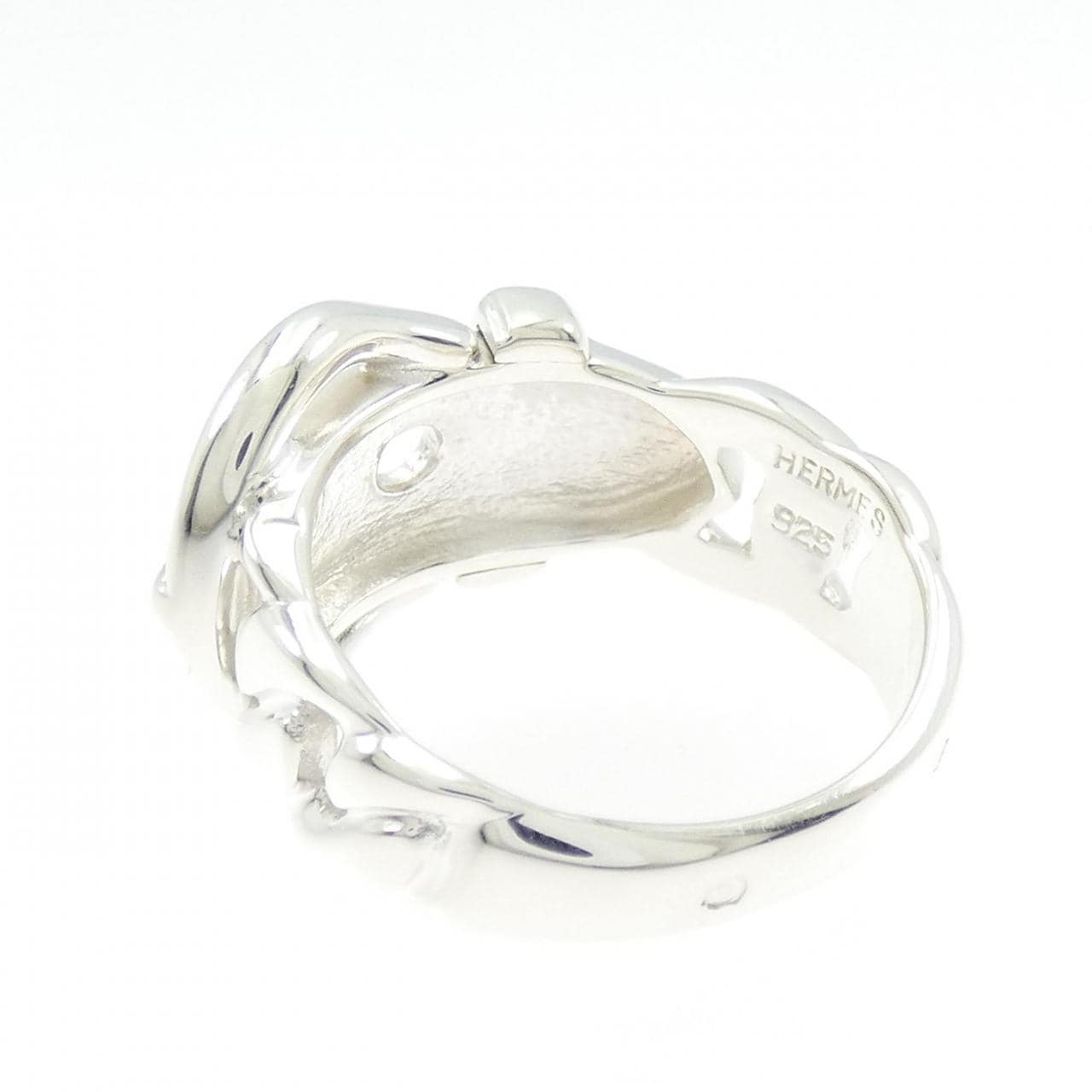 【ヴィンテージ】エルメス ブックル セリエ リング