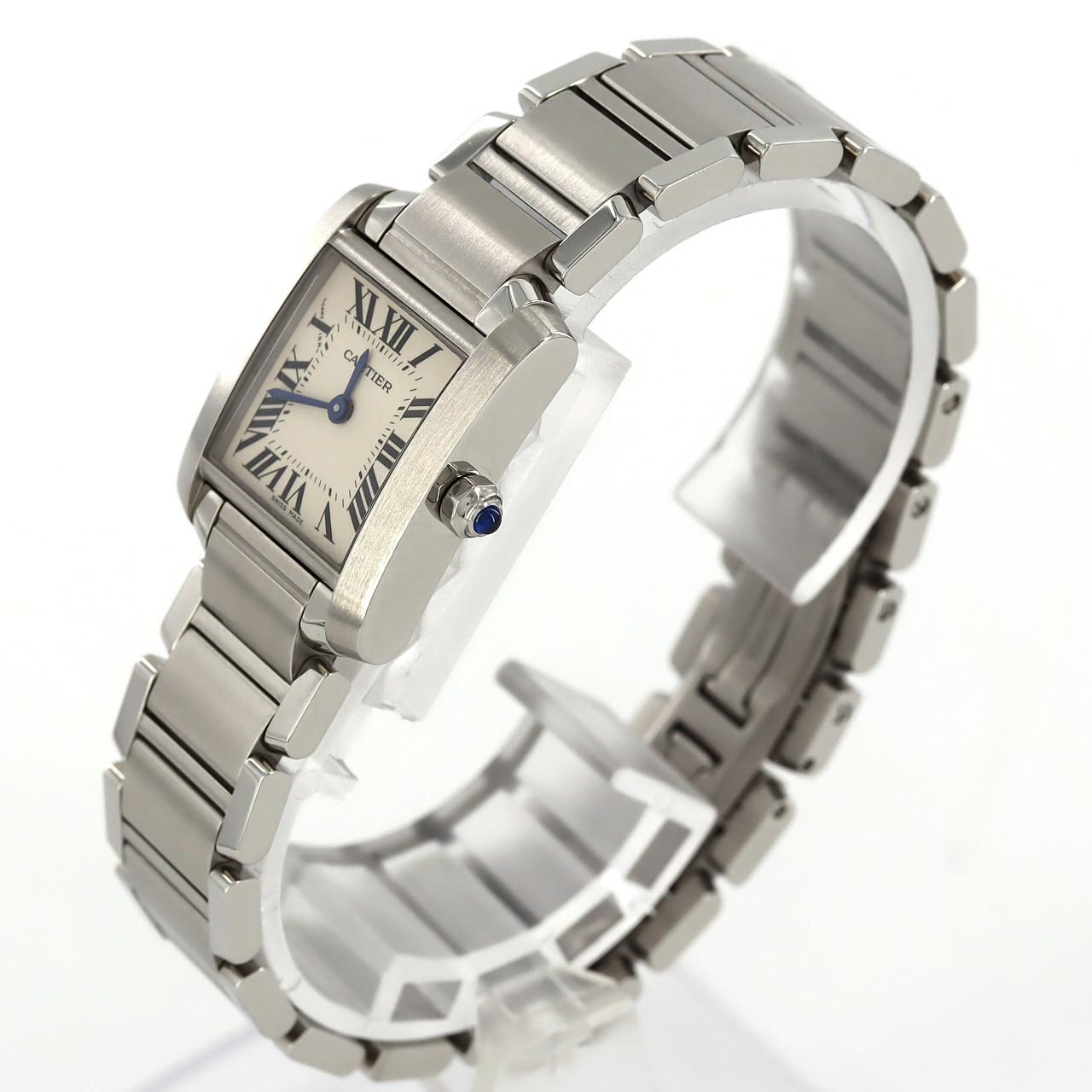 Cartier Tank Francaise SM W51008Q3 SS Quartz