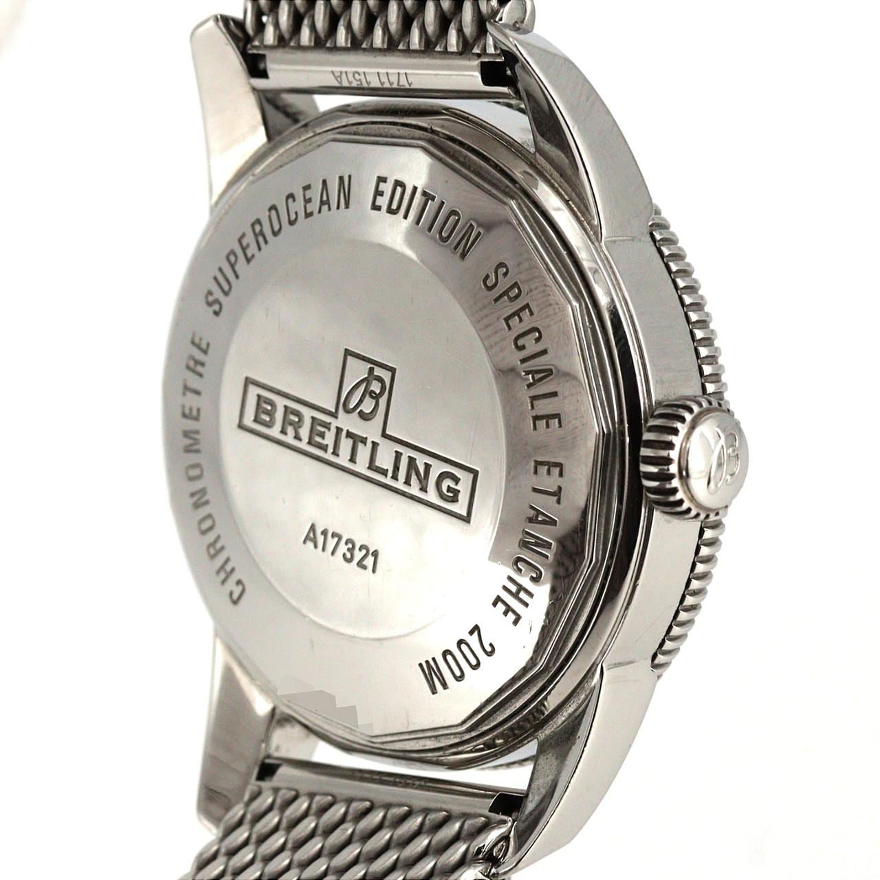 【ノーメンテナンス還元価格】ブライトリング スーパーオーシャンヘリテージ42 A17321/A170G01OCA SS 自動巻