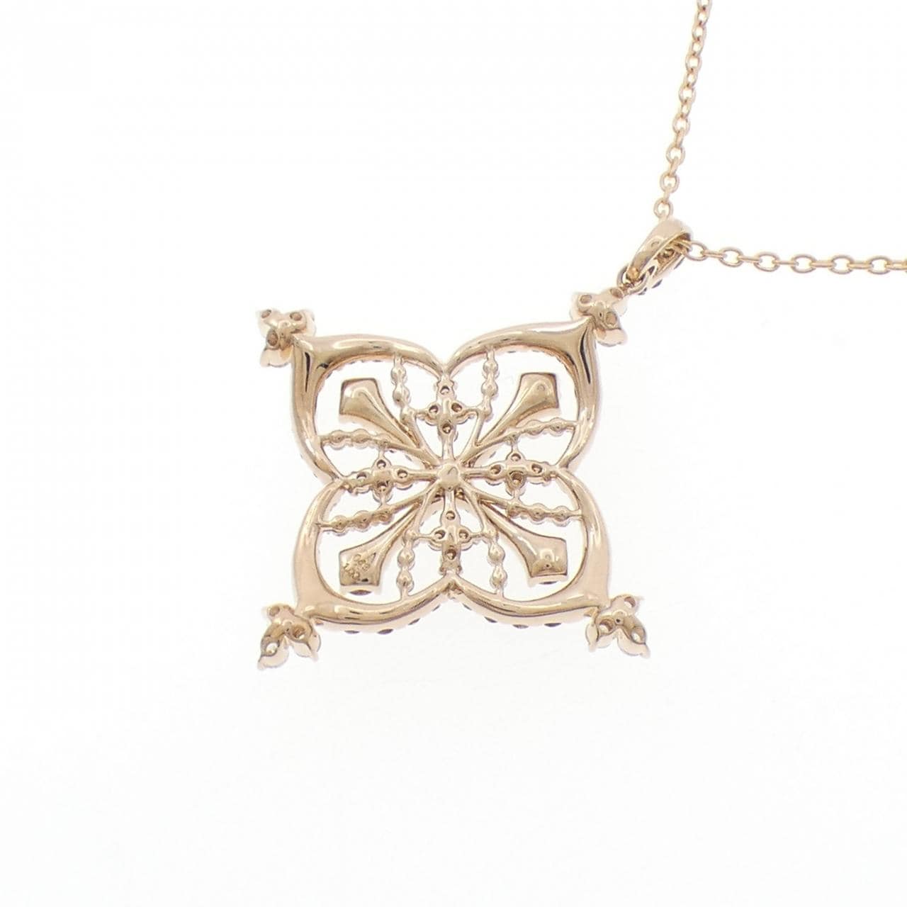 K18PG ダイヤモンド ネックレス 1.00CT