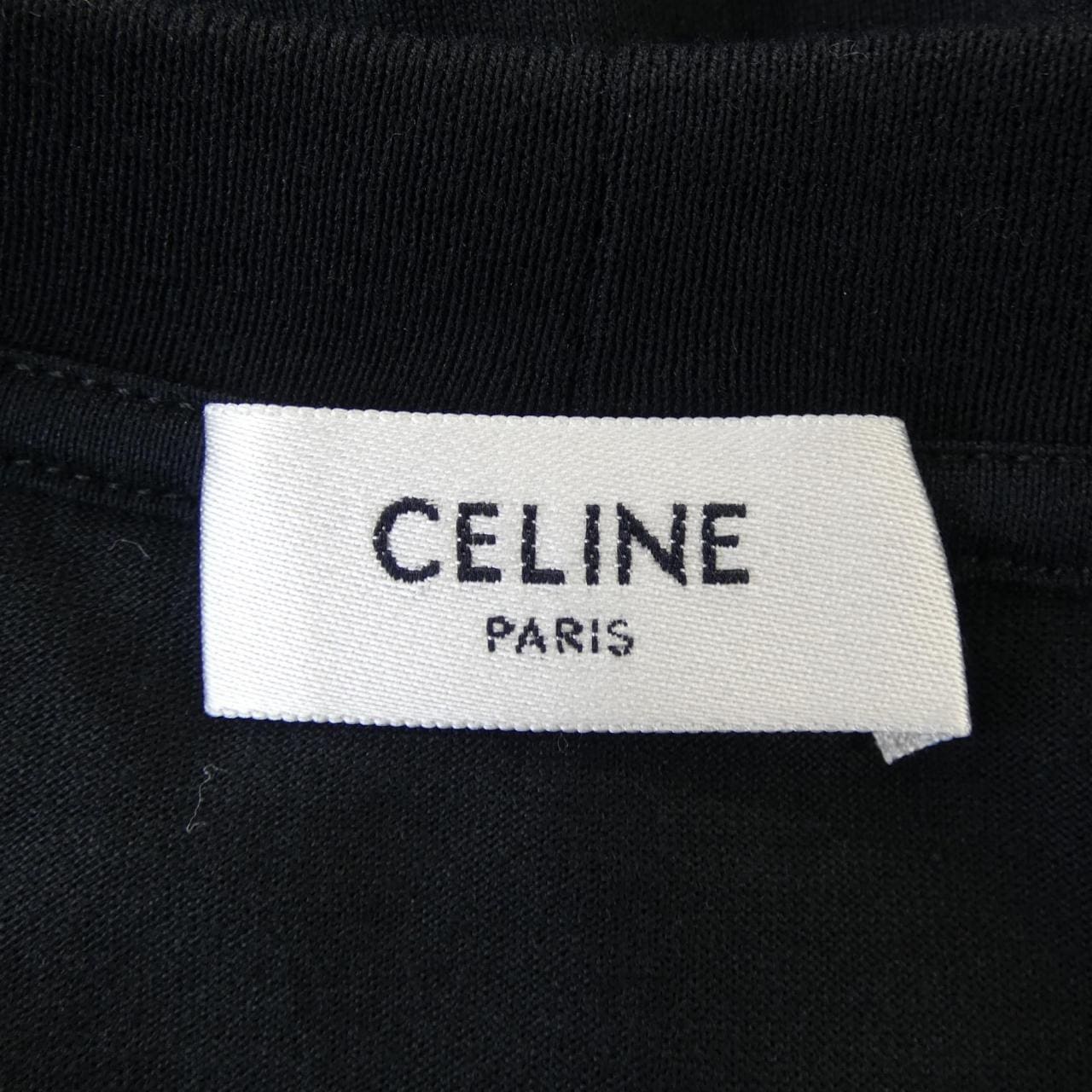 セリーヌ CELINE CELINEプリント ルーズTシャツ 2X764671Q Tシャツ