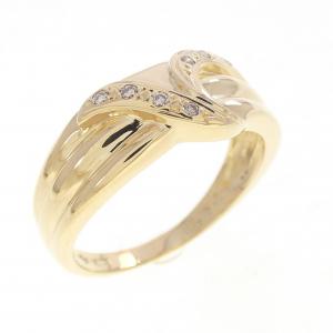 K18YG ダイヤモンド リング 0.05CT