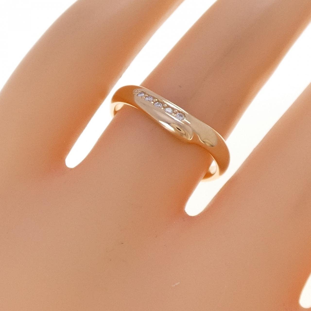 ティファニー オープンハート リング