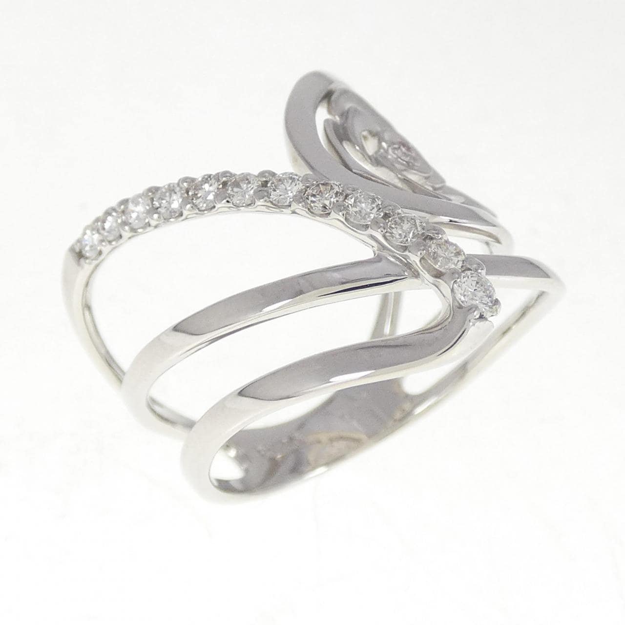 PT ローズ ダイヤモンド リング 0.25CT