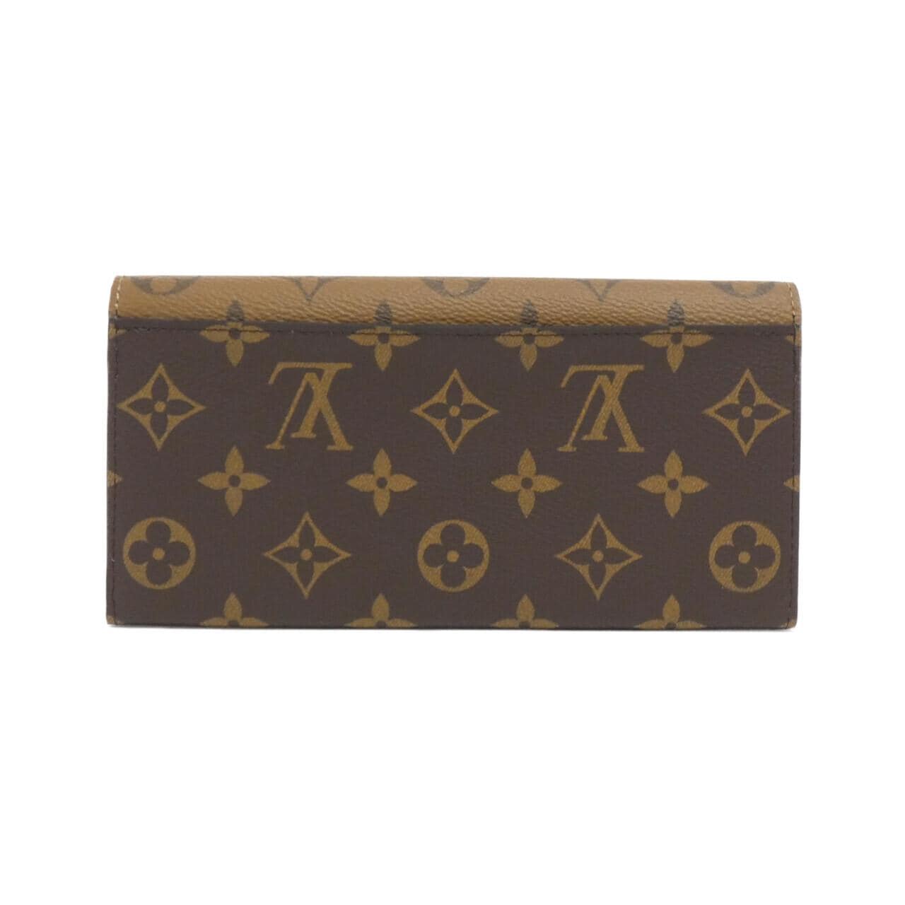 LOUIS VUITTON Monogram Reverse Portefeuille Emily M82157 皮夾