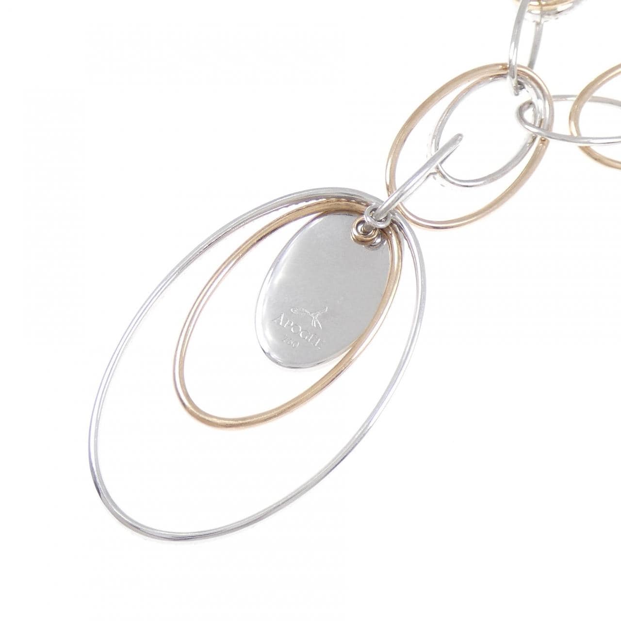 750WG/750PG ダイヤモンド ネックレス 3.00CT