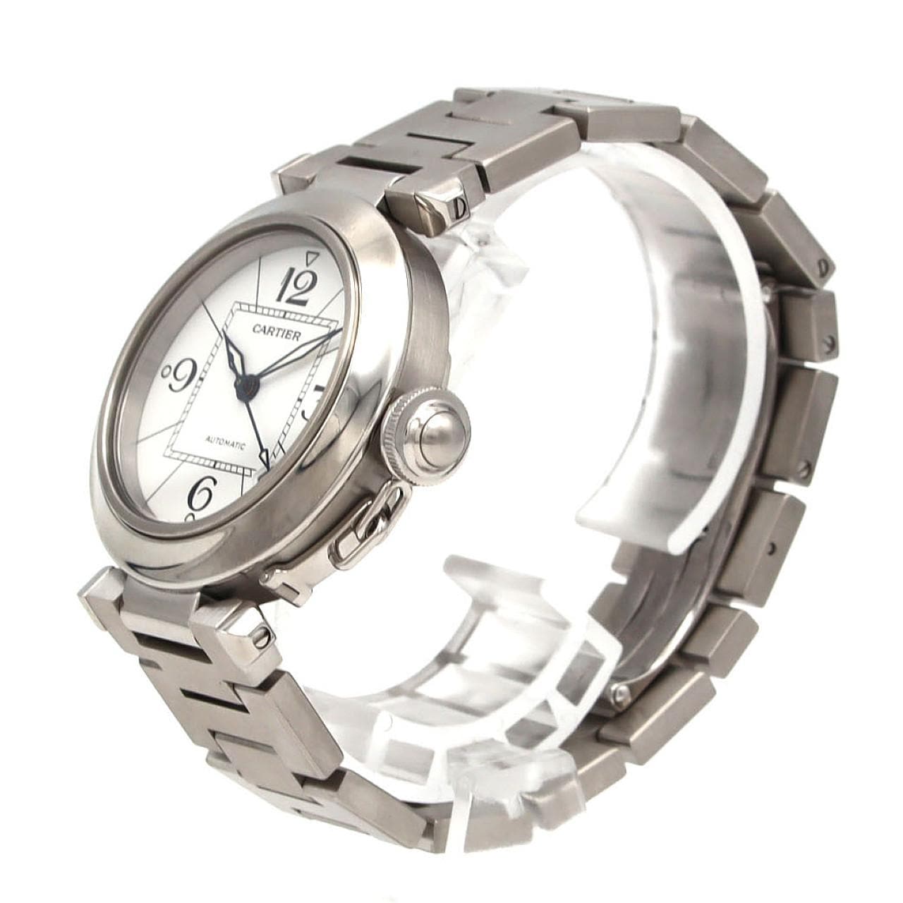 カルティエ パシャC W31074M7 SS 自動巻