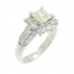 PT900 ダイヤモンド リング 0.596CT