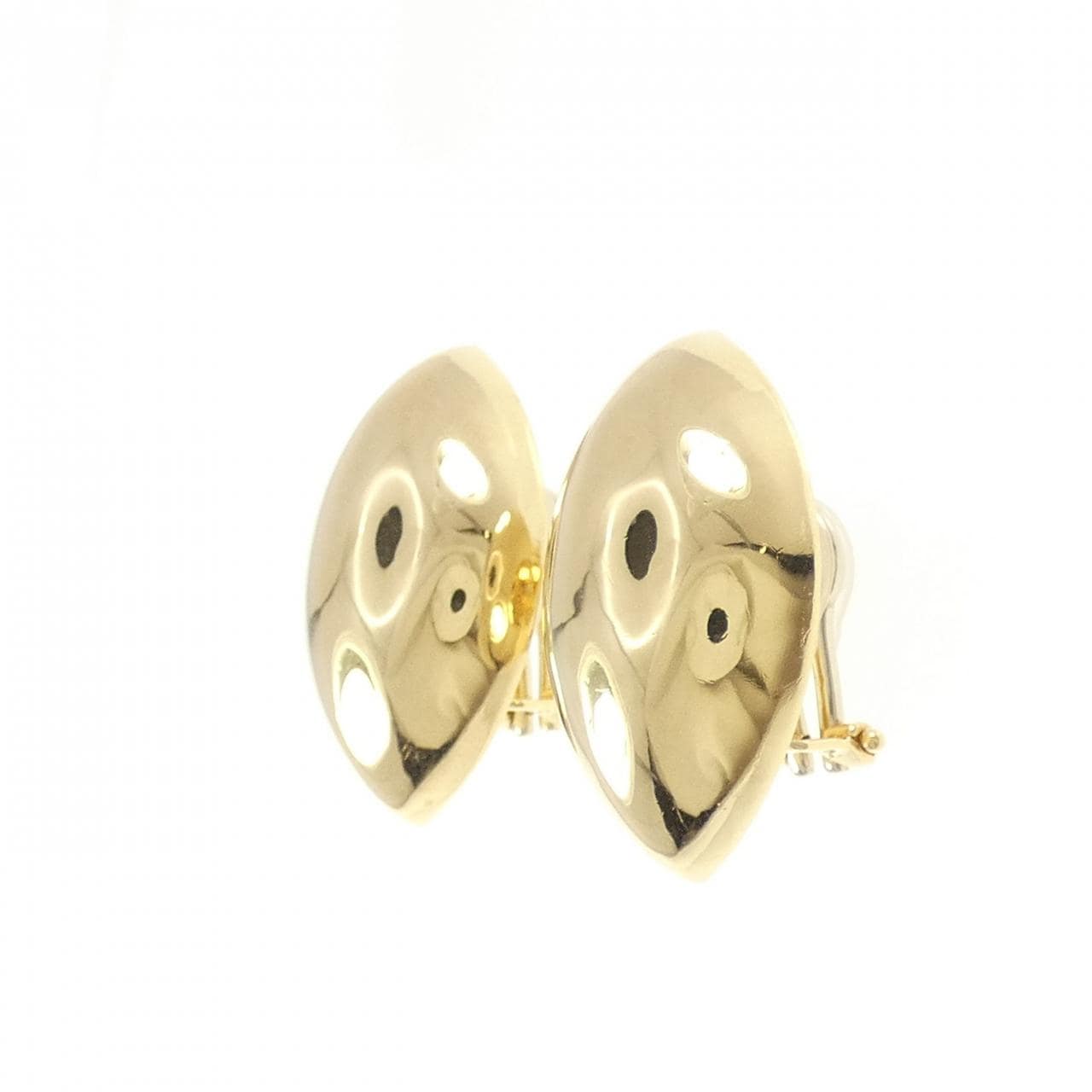 750YG earrings