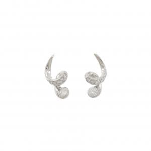 PT900 ダイヤモンド ピアス 0.40CT