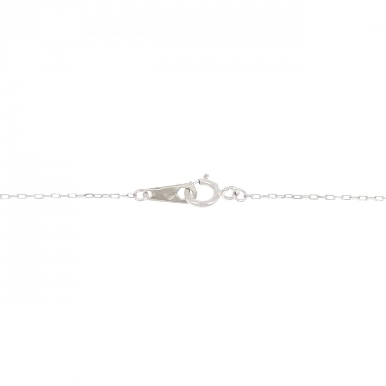 K18WG ダイヤモンド ネックレス 0.55CT