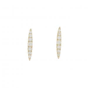 【リメイク】K18YG ダイヤモンド ピアス 0.30CT