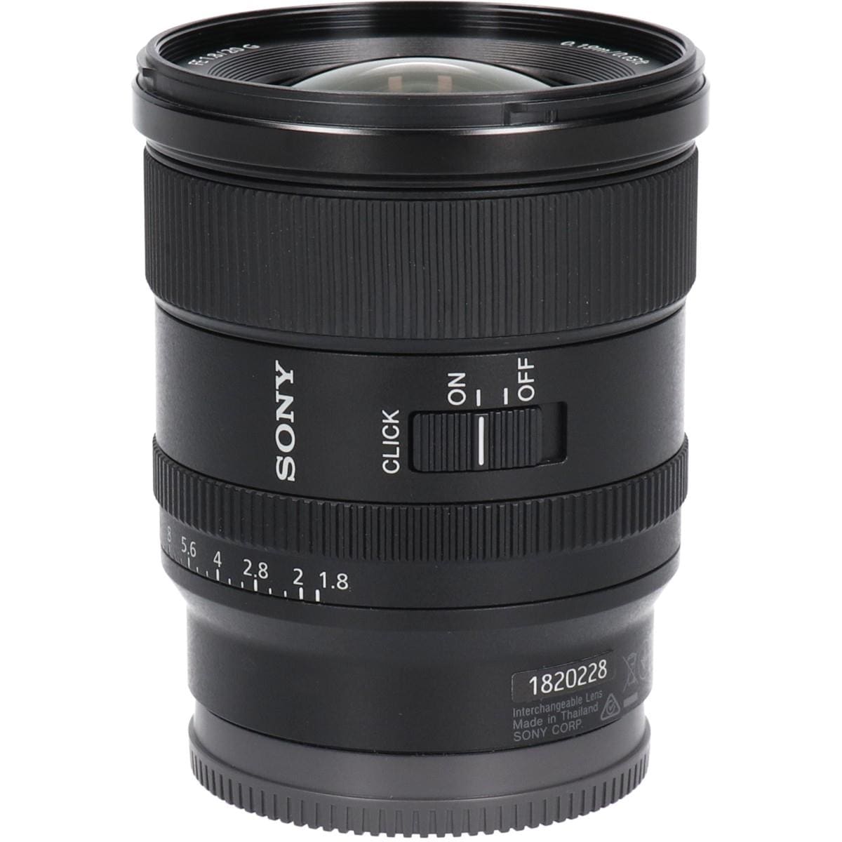 ＦＥ２０ｍｍ　Ｆ１．８Ｇ（ＳＥＬ２０Ｆ１８Ｇ）
