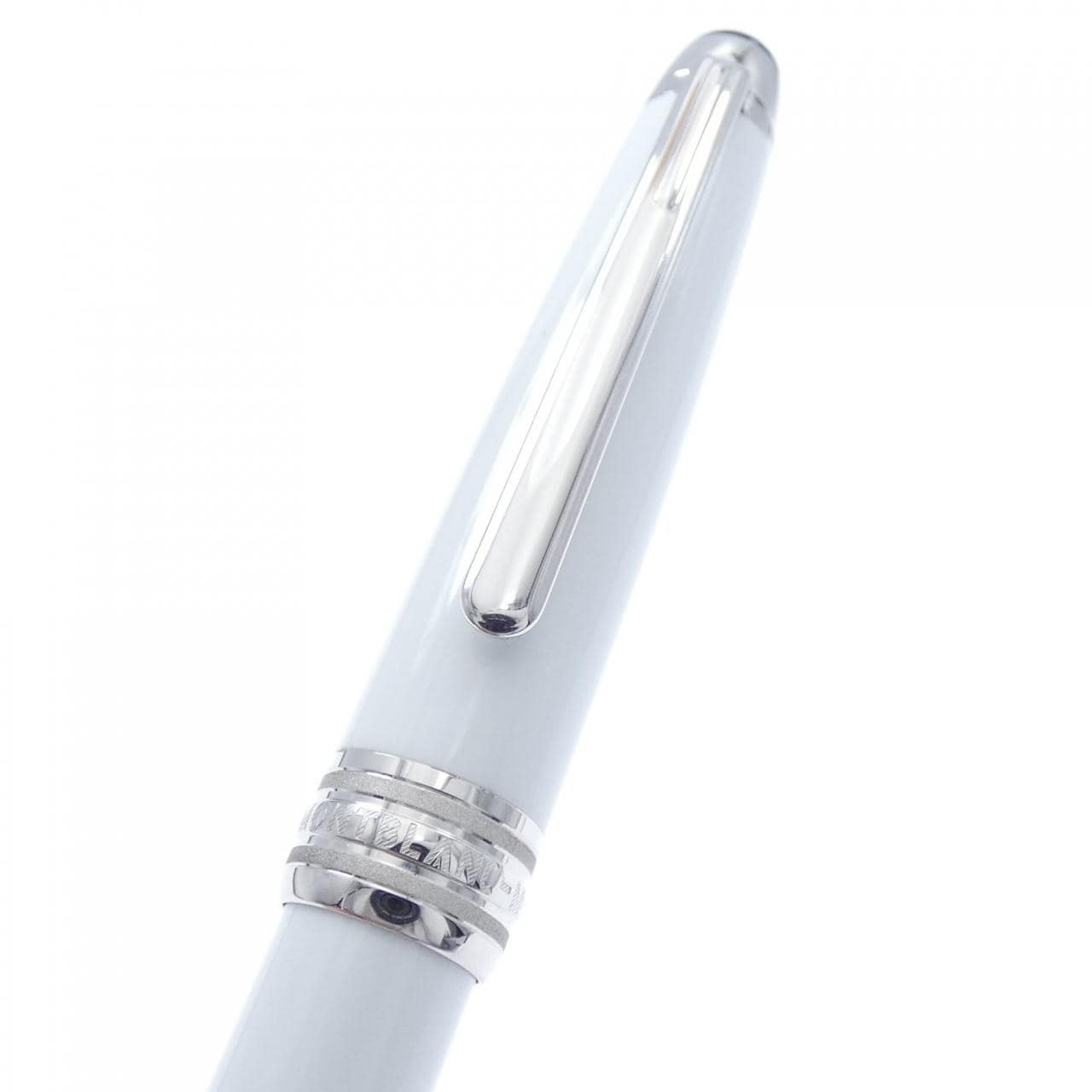 モンブラン マイスターシュテュックホワイトソリテールクラシック 106845 ローラーボール