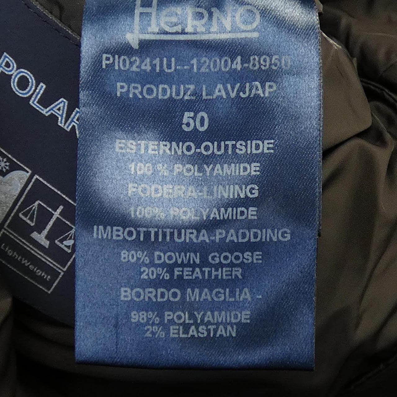 ヘルノ Herno PI0241U ダウンジャケット