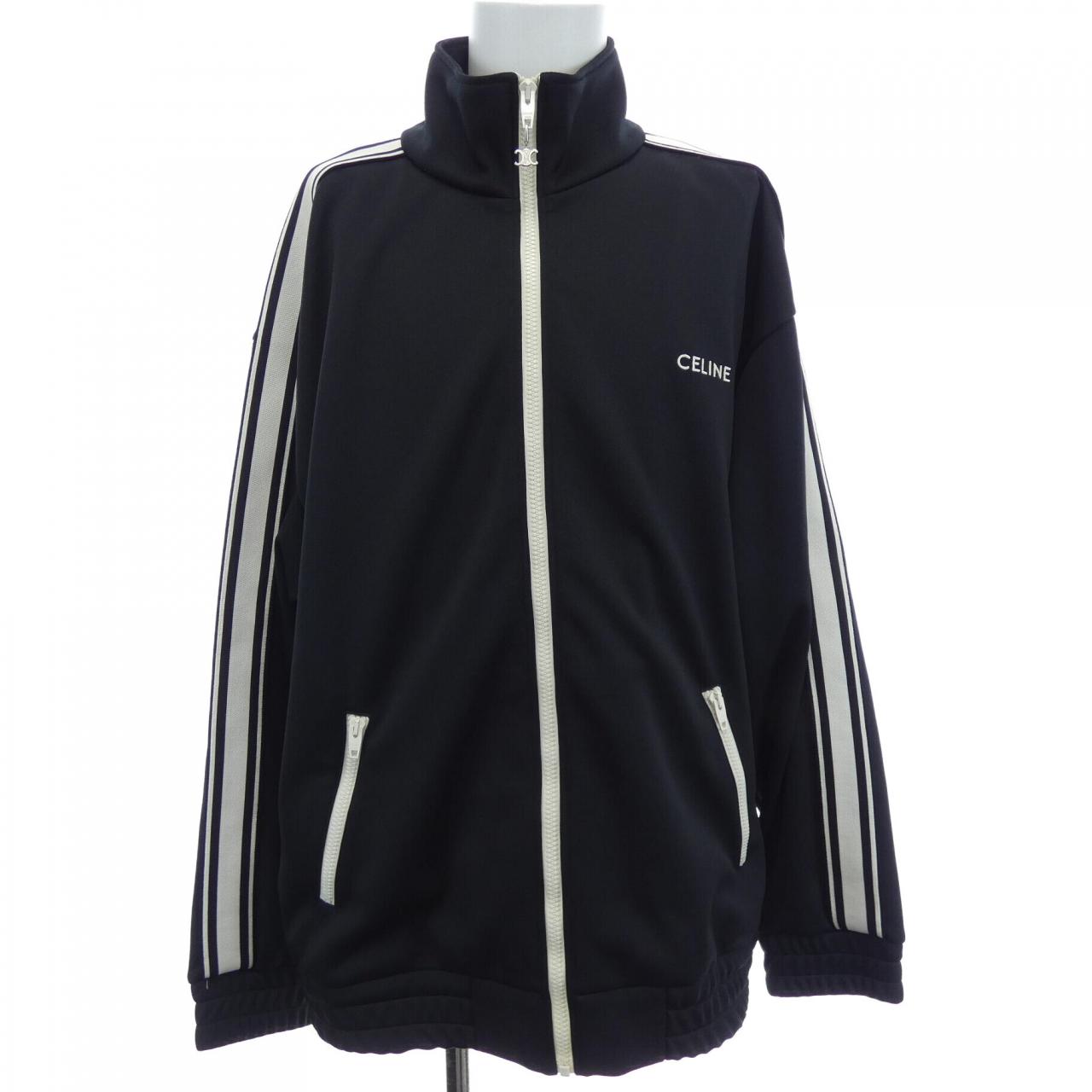 セリーヌ CELINE トラックスーツジャケット/ダブルフェイスジャージー 2Y490121O ジャケット