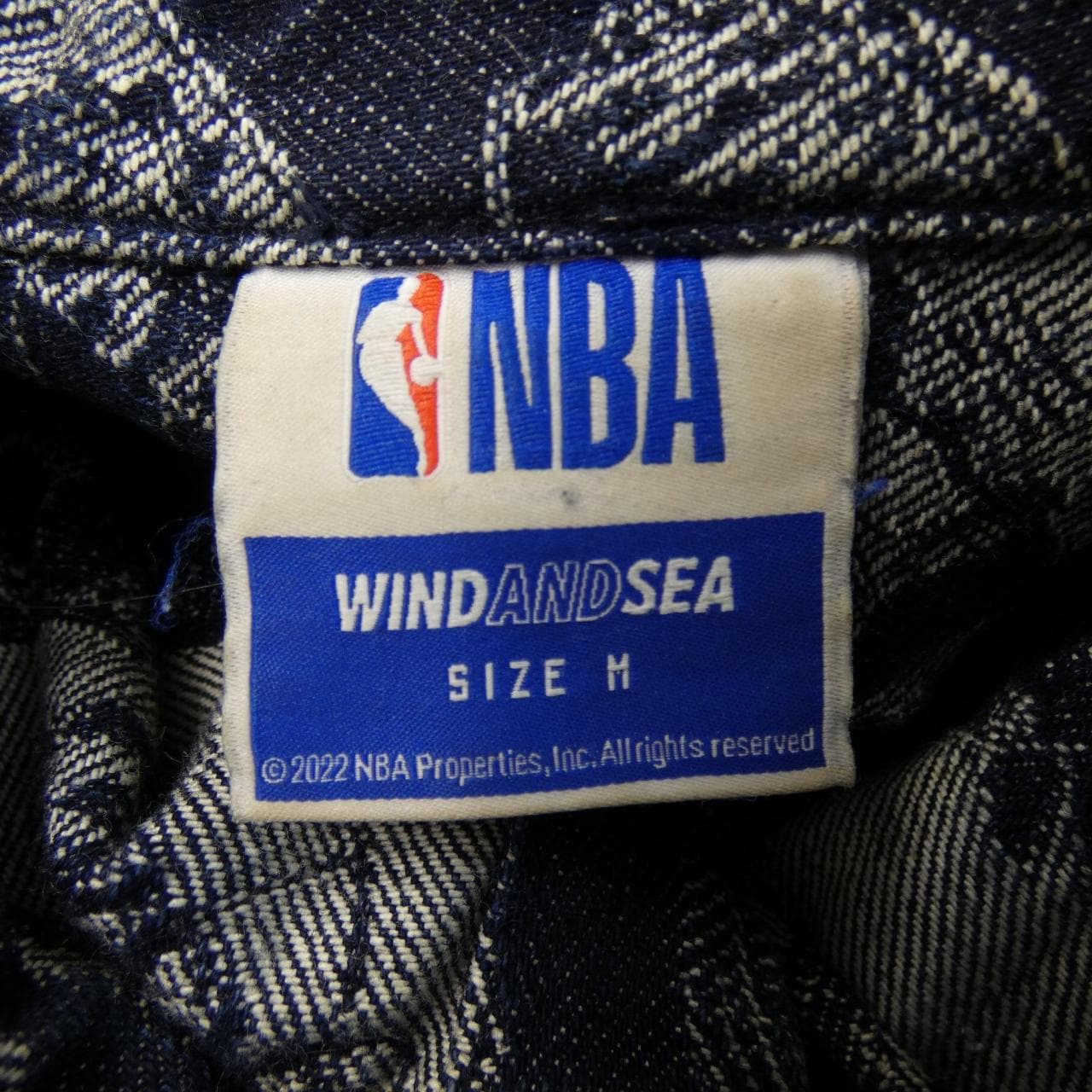 ウィンダンシー WINDANDSEA NBA デニムジャケット