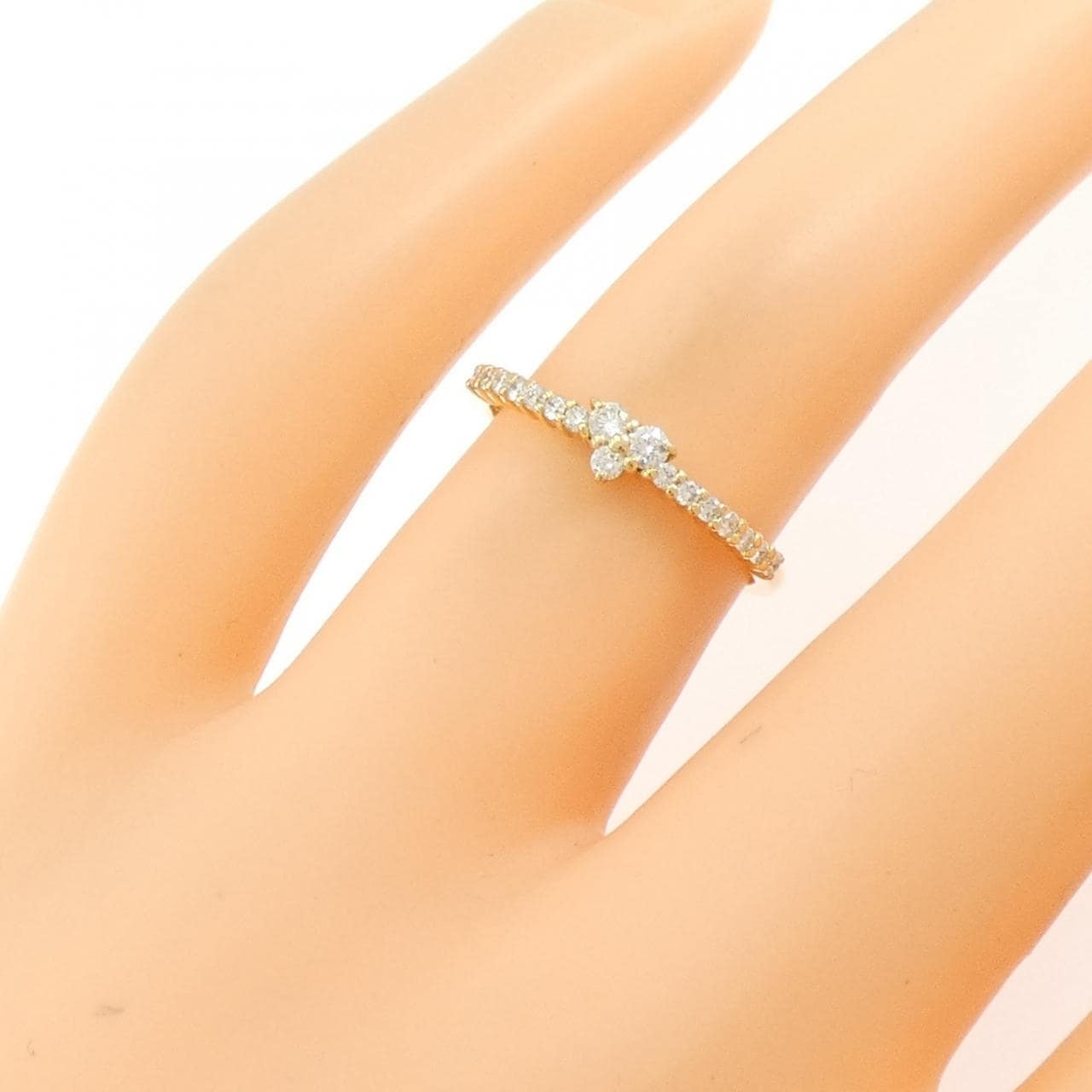 エテ ハート ダイヤモンド リング 0.18CT