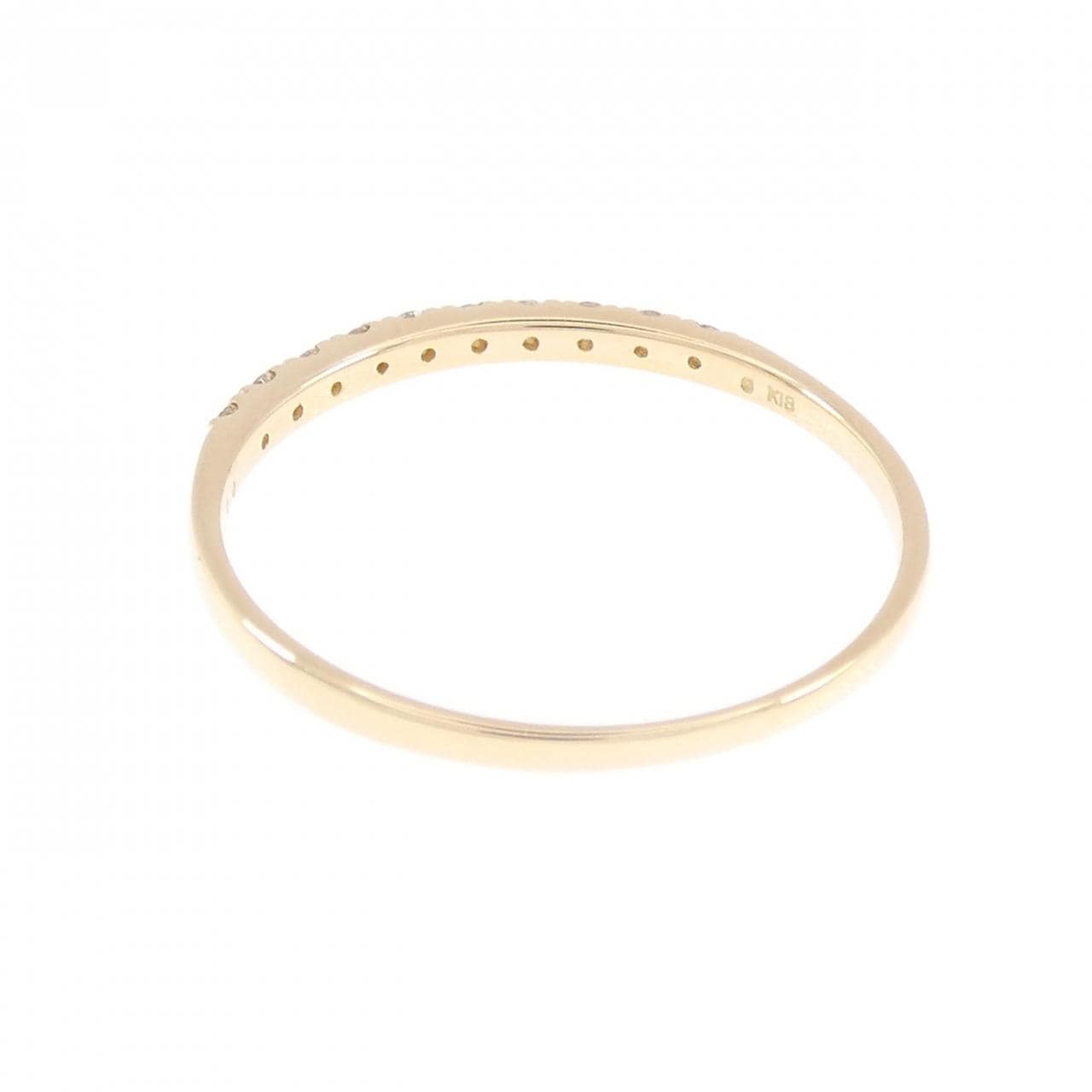 K18YG ダイヤモンド リング 0.10CT