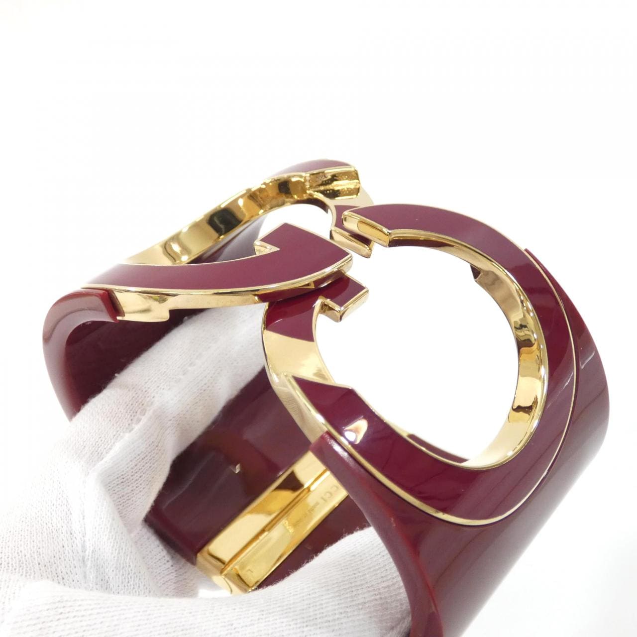 グッチ GUCCI INTERLOCKING 839250 I22FO バングル