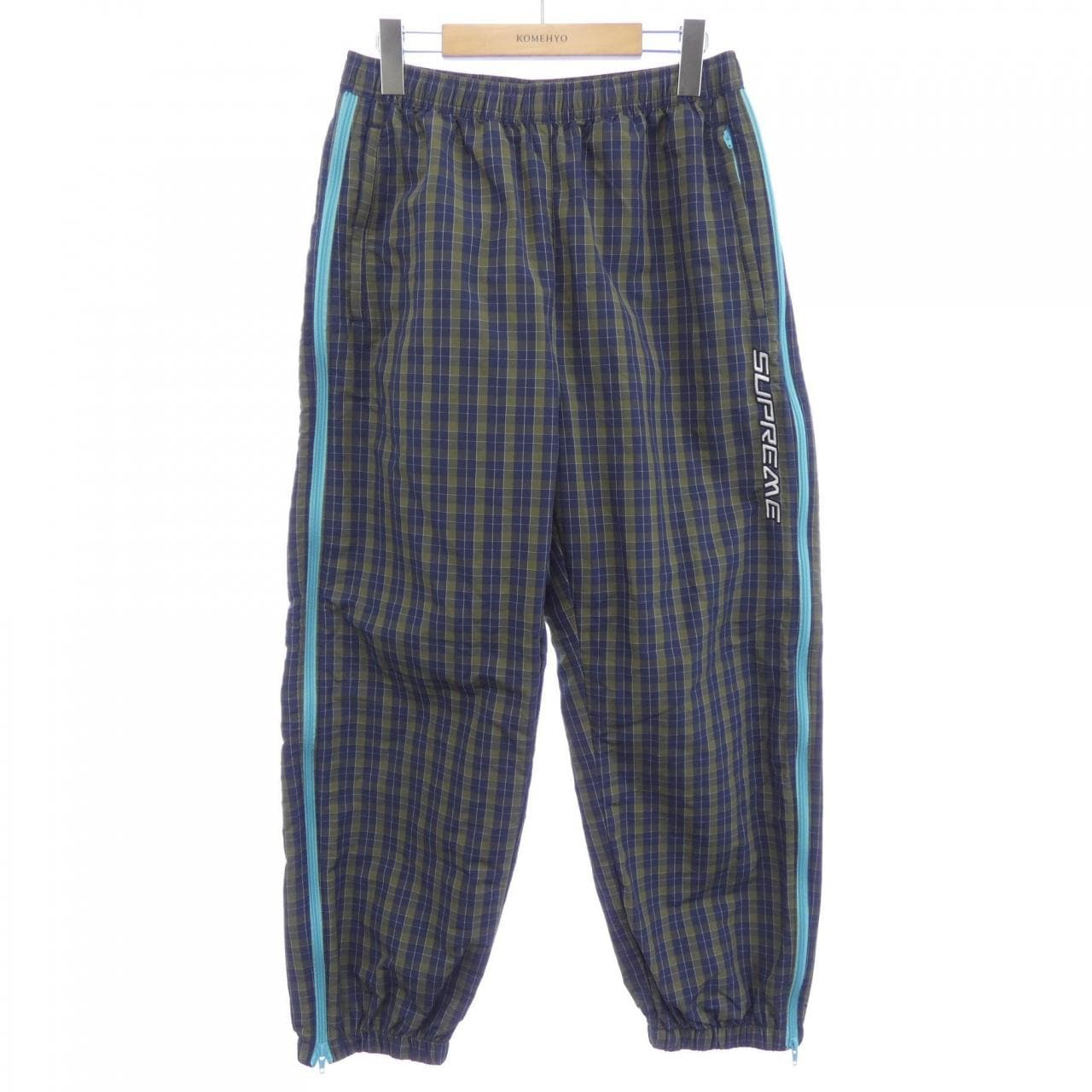 シュプリーム SUPREME supreme plaid warm up pan パンツ