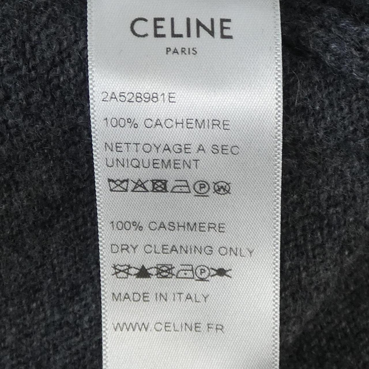 セリーヌ CELINE クルーネックセーター 2A528981E ニット