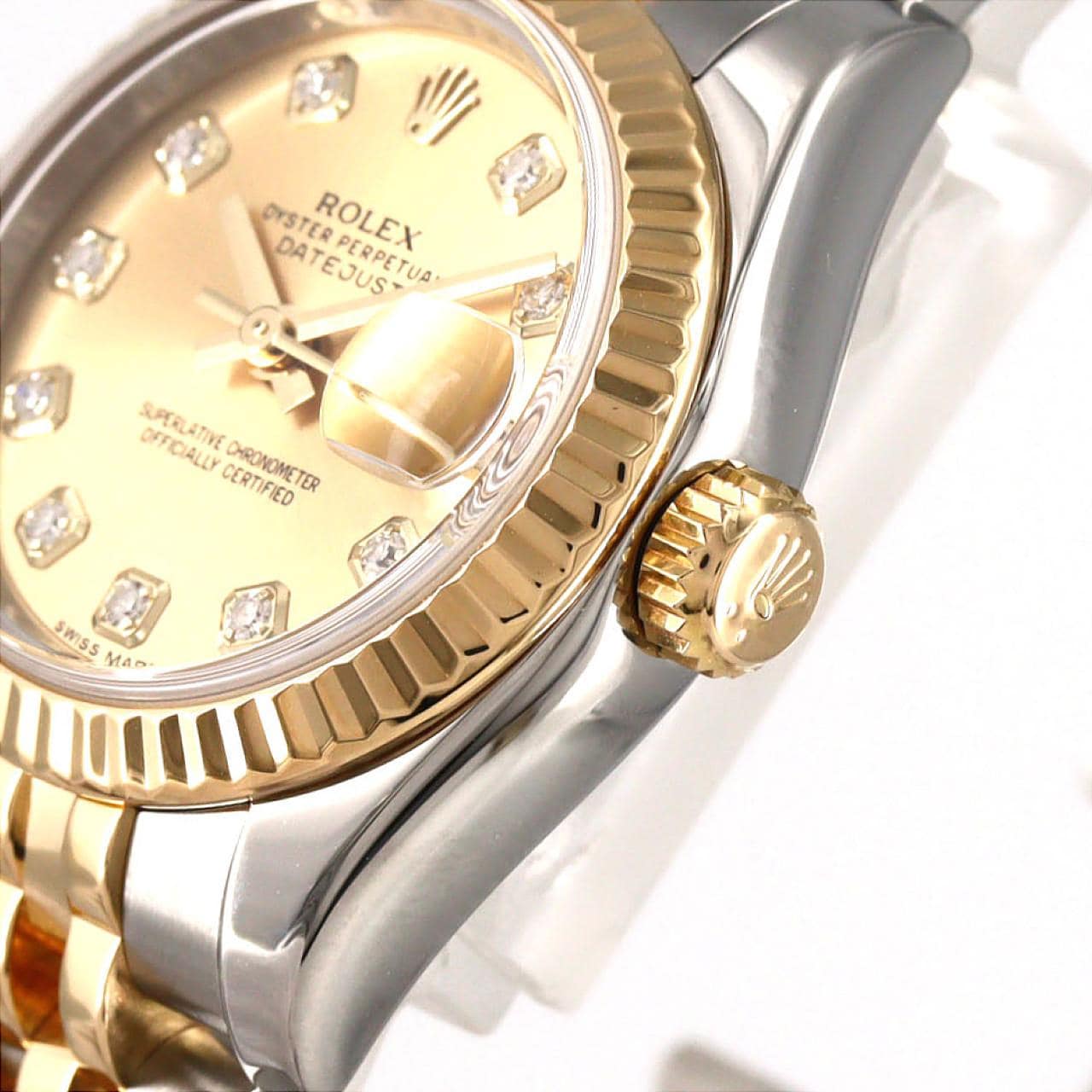 ロレックス デイトジャスト 179173G SSxYG 自動巻 ランダム番