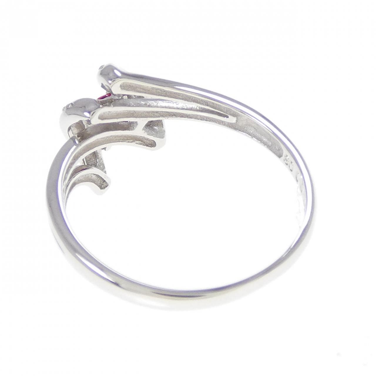 PT900 ルビー リング 0.21CT