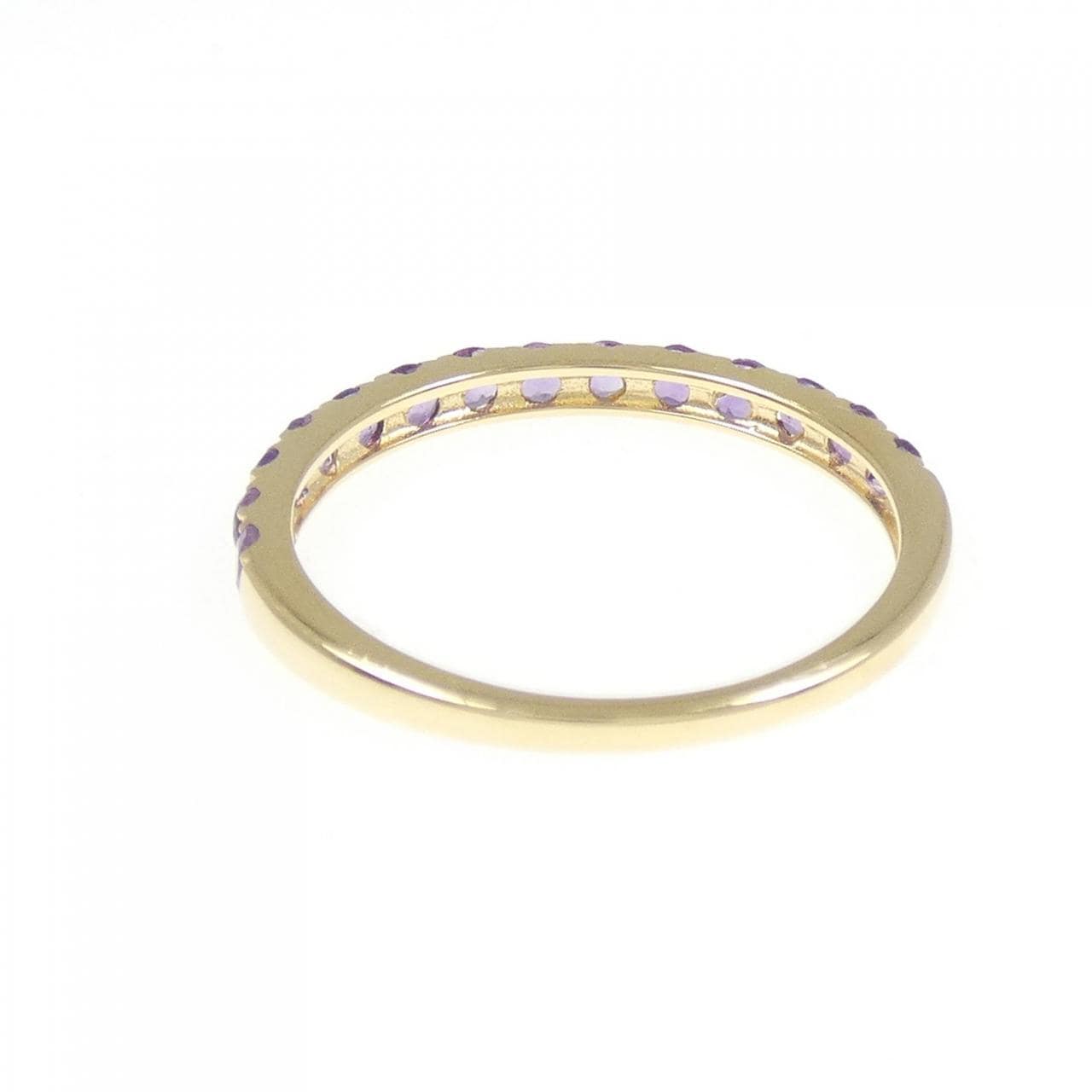 K18YG アメジスト リング 0.48CT