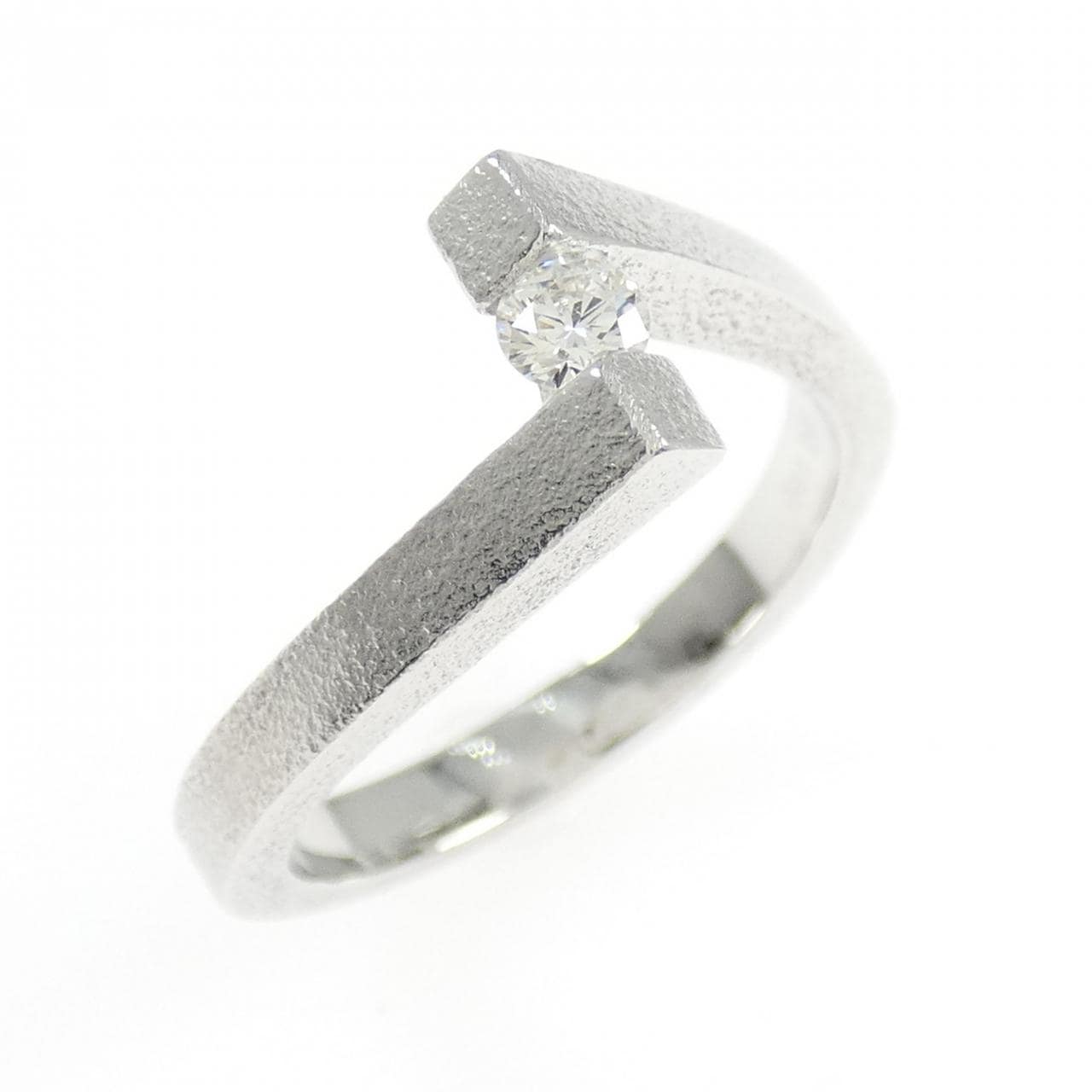 585WG ダイヤモンド リング 0.10CT