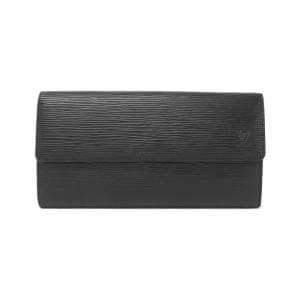 【ヴィンテージ】ルイヴィトン エピ ポシェット ポルト モネ クレディ M63572 財布