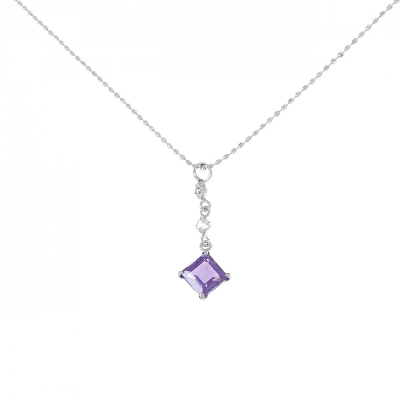 K10WG アメジスト ネックレス