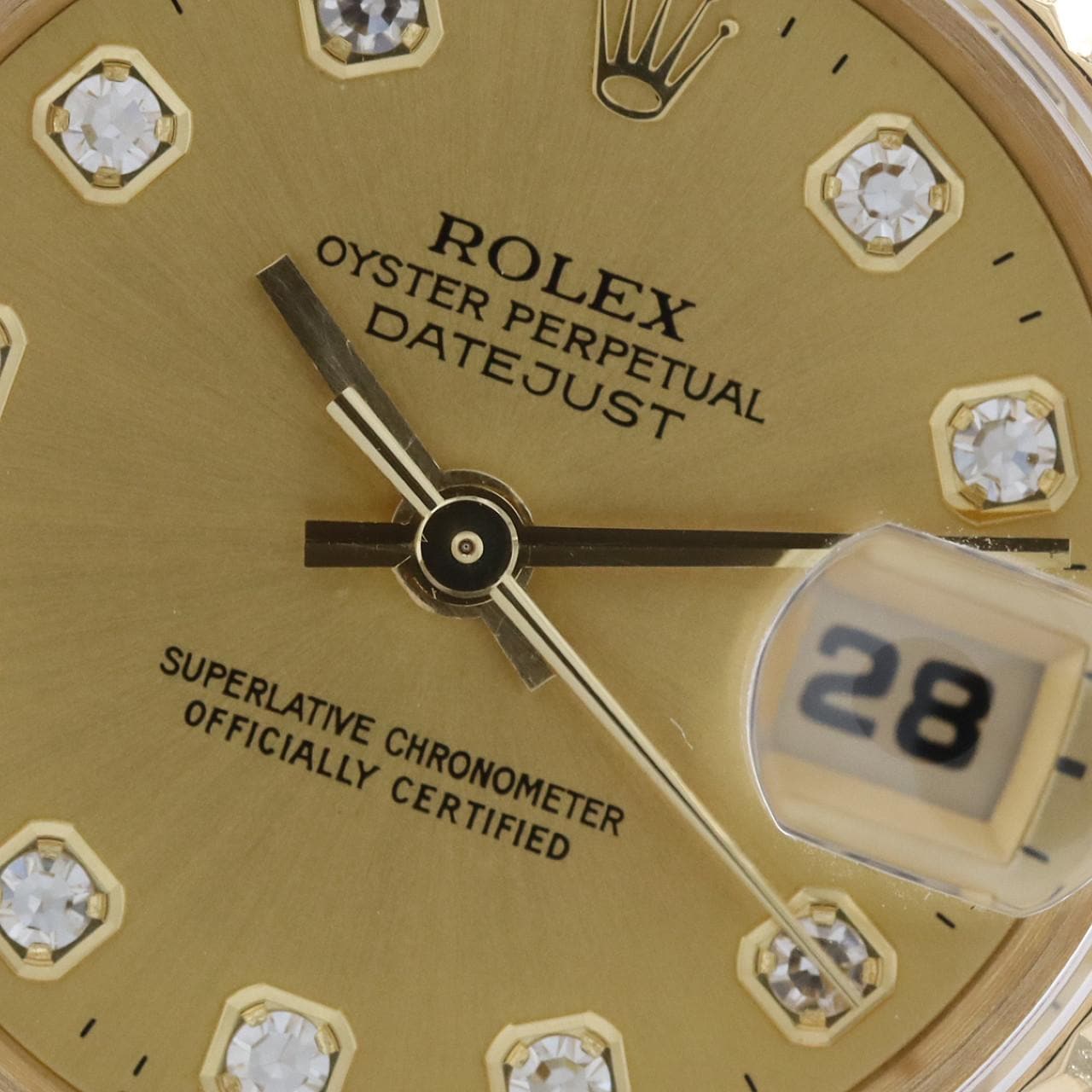 ロレックス デイトジャスト 69178G YG 自動巻 W番