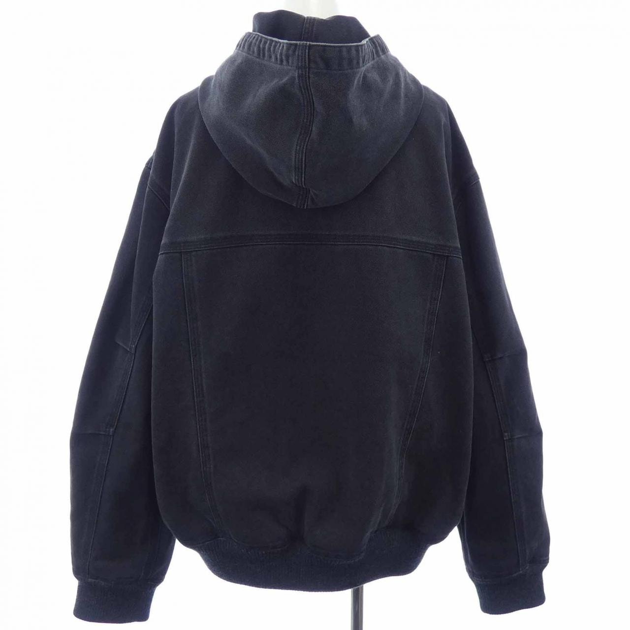 ルイヴィトン LOUIS VUITTON ジップスローデニムフーディウィズサッシュアンドパッチ HHA61WRDH ブルゾン