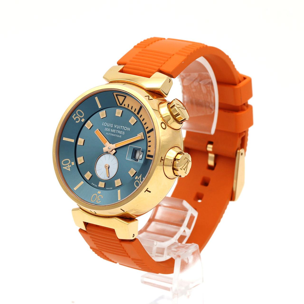 【ノーメンテナンス還元価格】ルイヴィトン タンブールダイバー PG Q103E PG･RG 自動巻