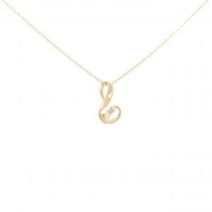 K18YG ダイヤモンド ネックレス 0.04CT